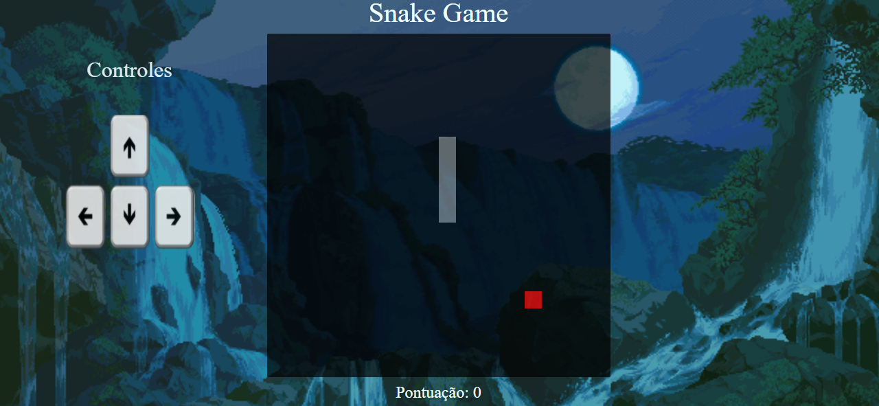 snakeGame pagina